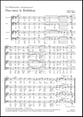 Four Christmas Choruses SATB choral sheet music cover